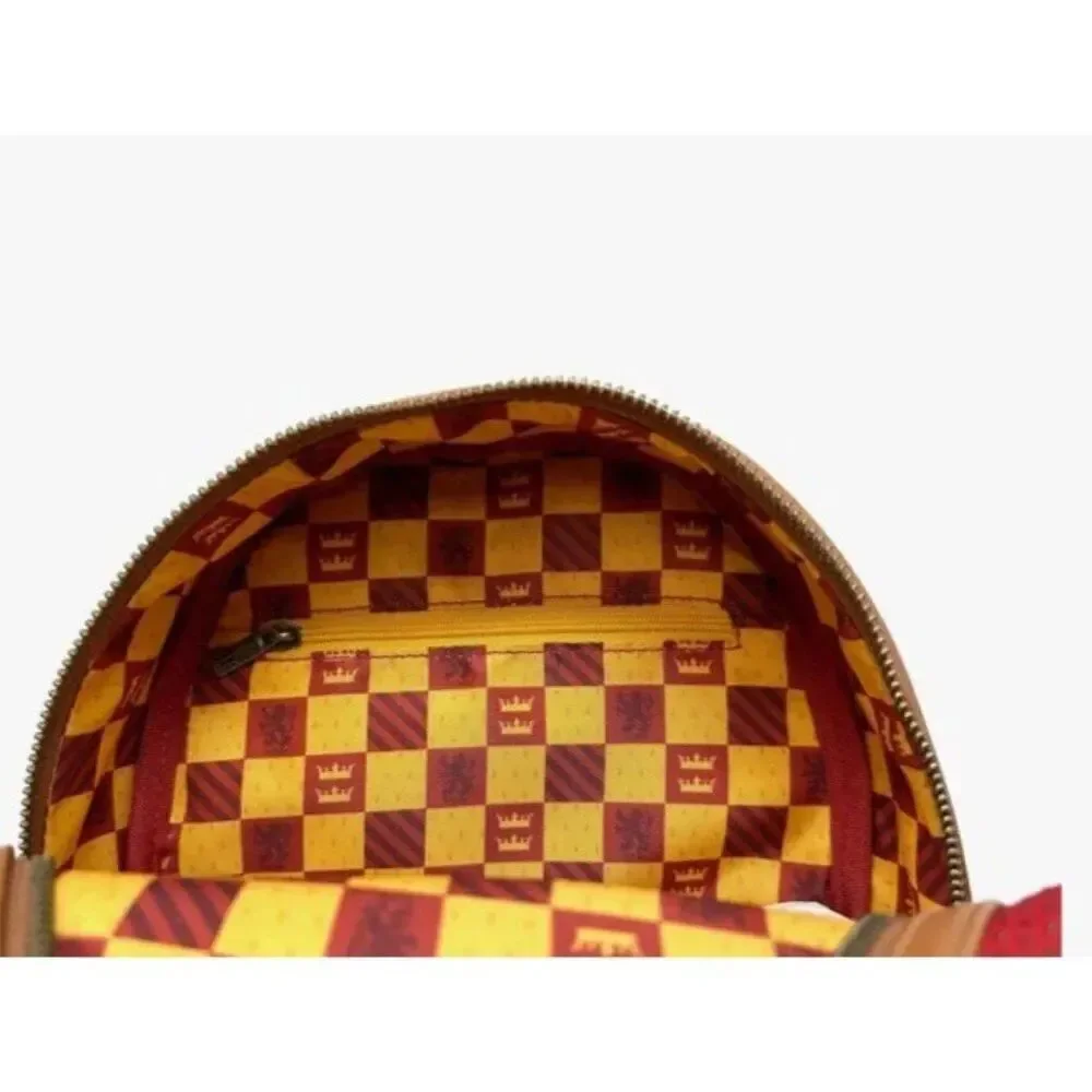Loungefly Harry Potter Quidditch Uniform Cosplay Double Shoulder Bag Backpack